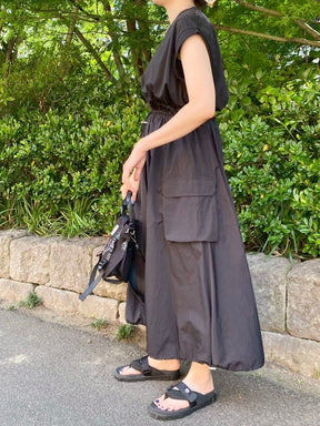 メッシュワッペンショルダーバック