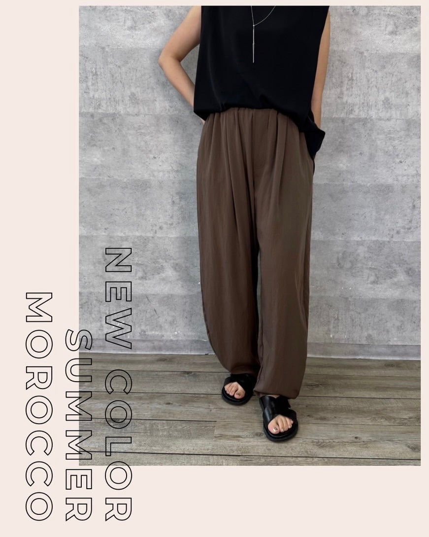 【5/末以降順次発送】モロッコパンツ