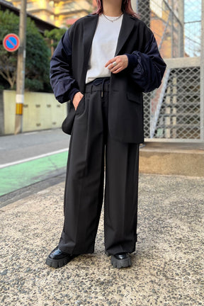 レディース　モード　ワイドパンツ パラシュートパンツ