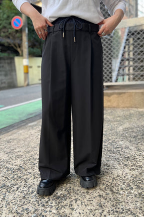 レディース　モード　ワイドパンツ パラシュートパンツ