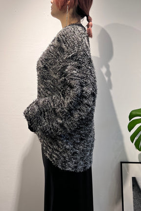 ルーズニットカーディガン