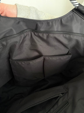 ランダムロゴ2WAYナイロントートバッグ