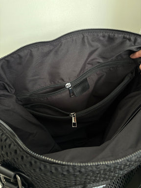 ランダムロゴミニポーチ付き2WAYメッシュトートバッグ