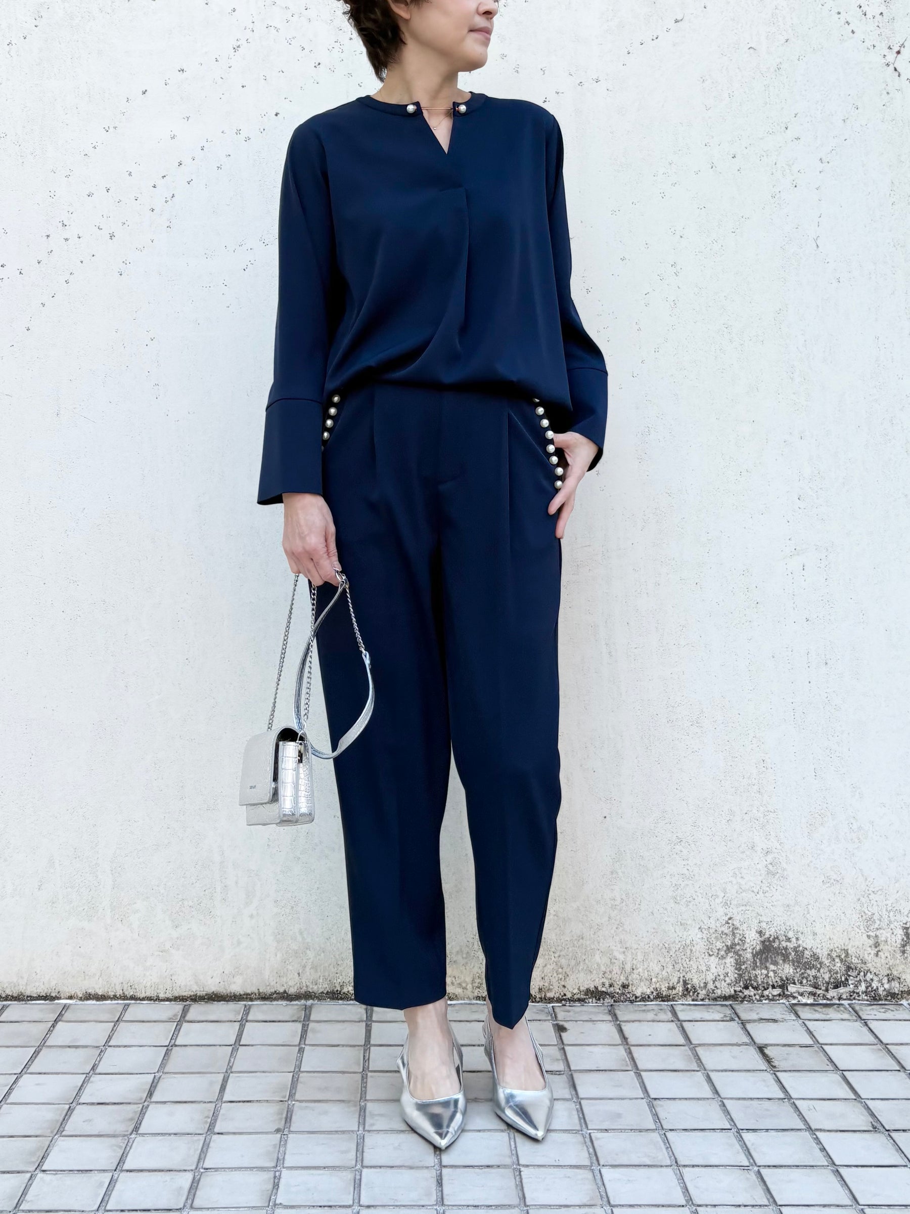 パールテーパードパンツ