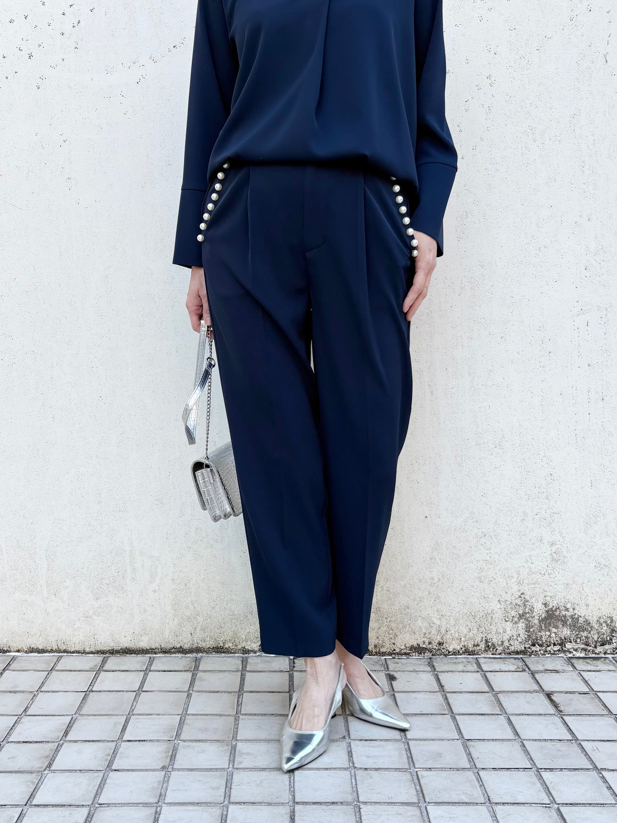 パールテーパードパンツ