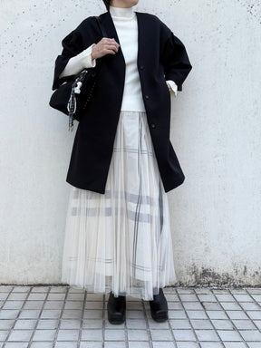 ポケットパール付きコート