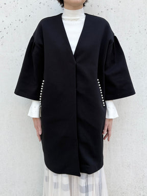 ポケットパール付きコート