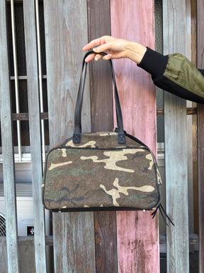 カモフラージュミニボストンバッグ