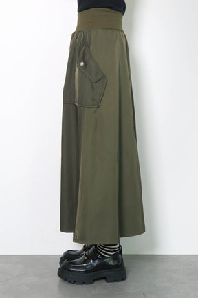 MA-1ロングスカート