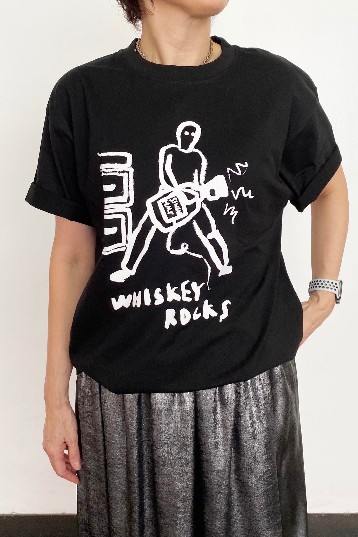 ウイスキーロックTシャツ