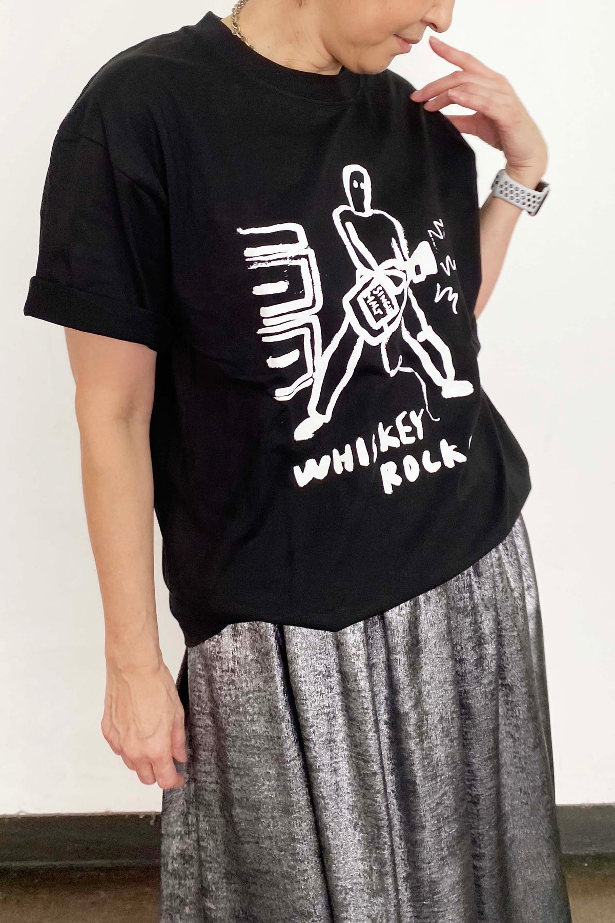 ウイスキーロックTシャツ
