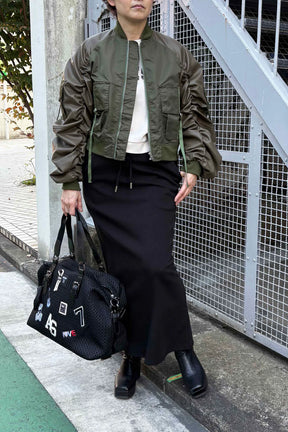 ランダムロゴミニポーチ付き2WAYメッシュトートバッグ