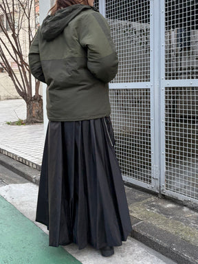 ツートン中綿ブルゾンジャケット