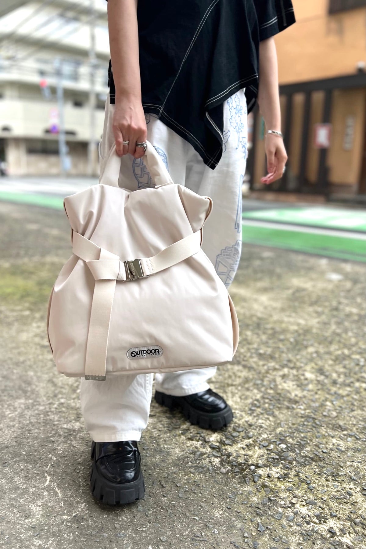 2WAYベルトトートBAG(M)