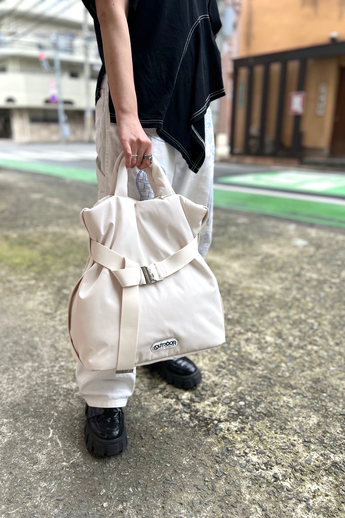 2WAYベルトトートBAG(M)