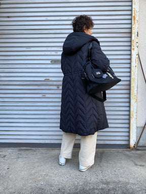 ランダムロゴミニポーチ付き2WAYメッシュトートバッグ