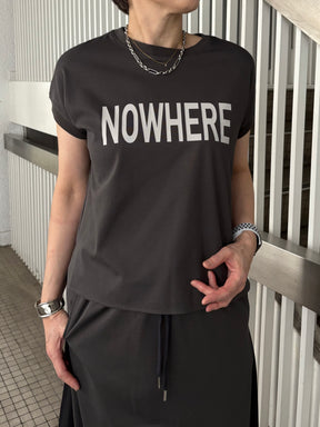 ダブルフェイスロゴTシャツ