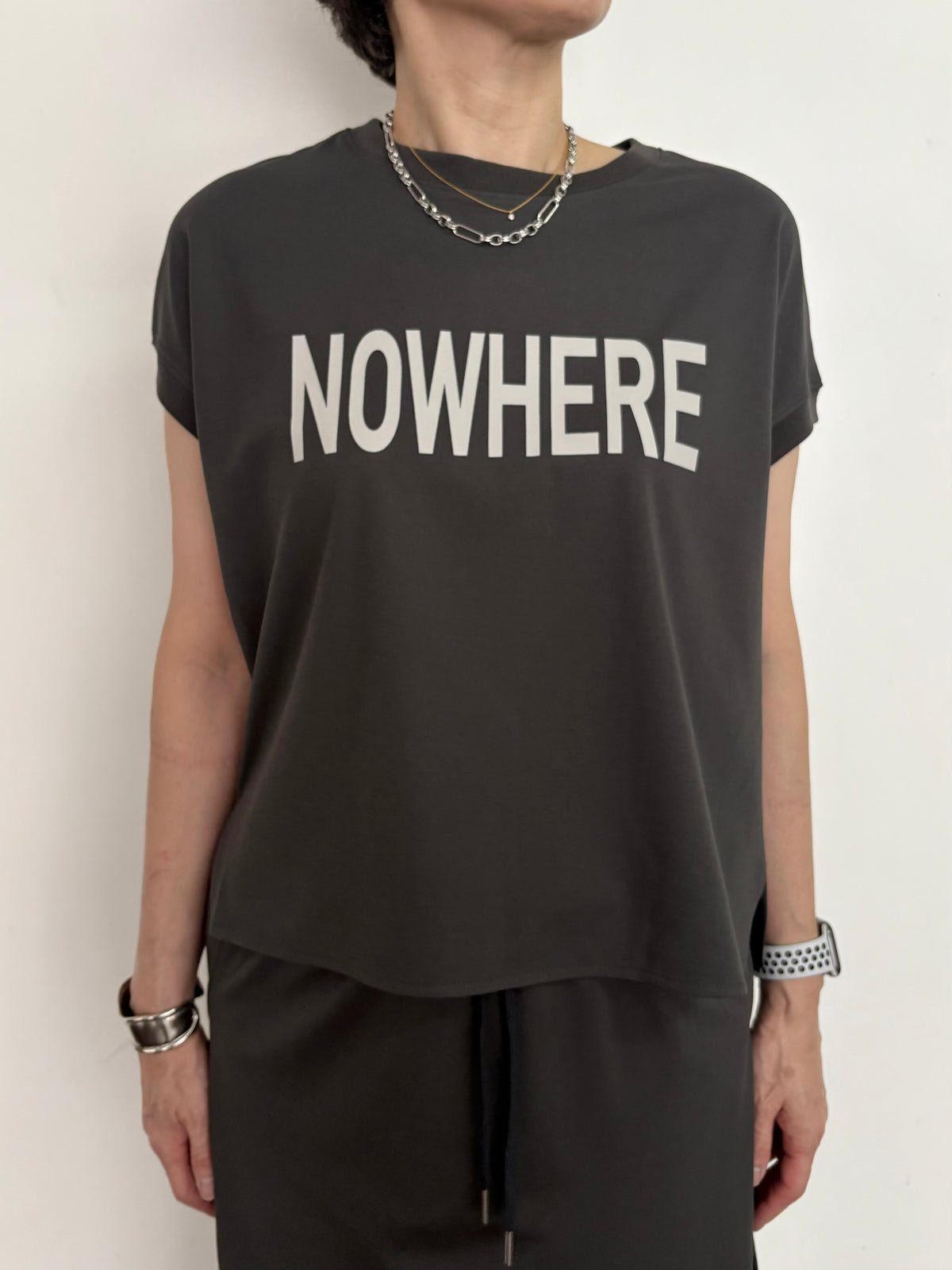 ダブルフェイスロゴTシャツ