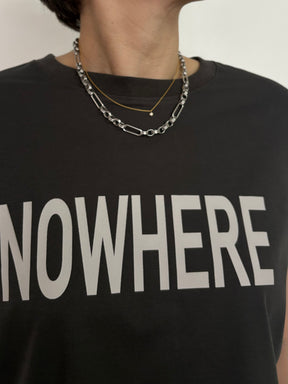 ダブルフェイスロゴTシャツ