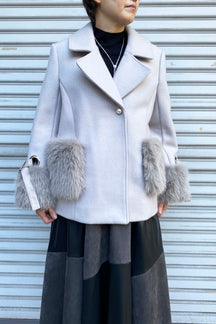 ポケットファーコート