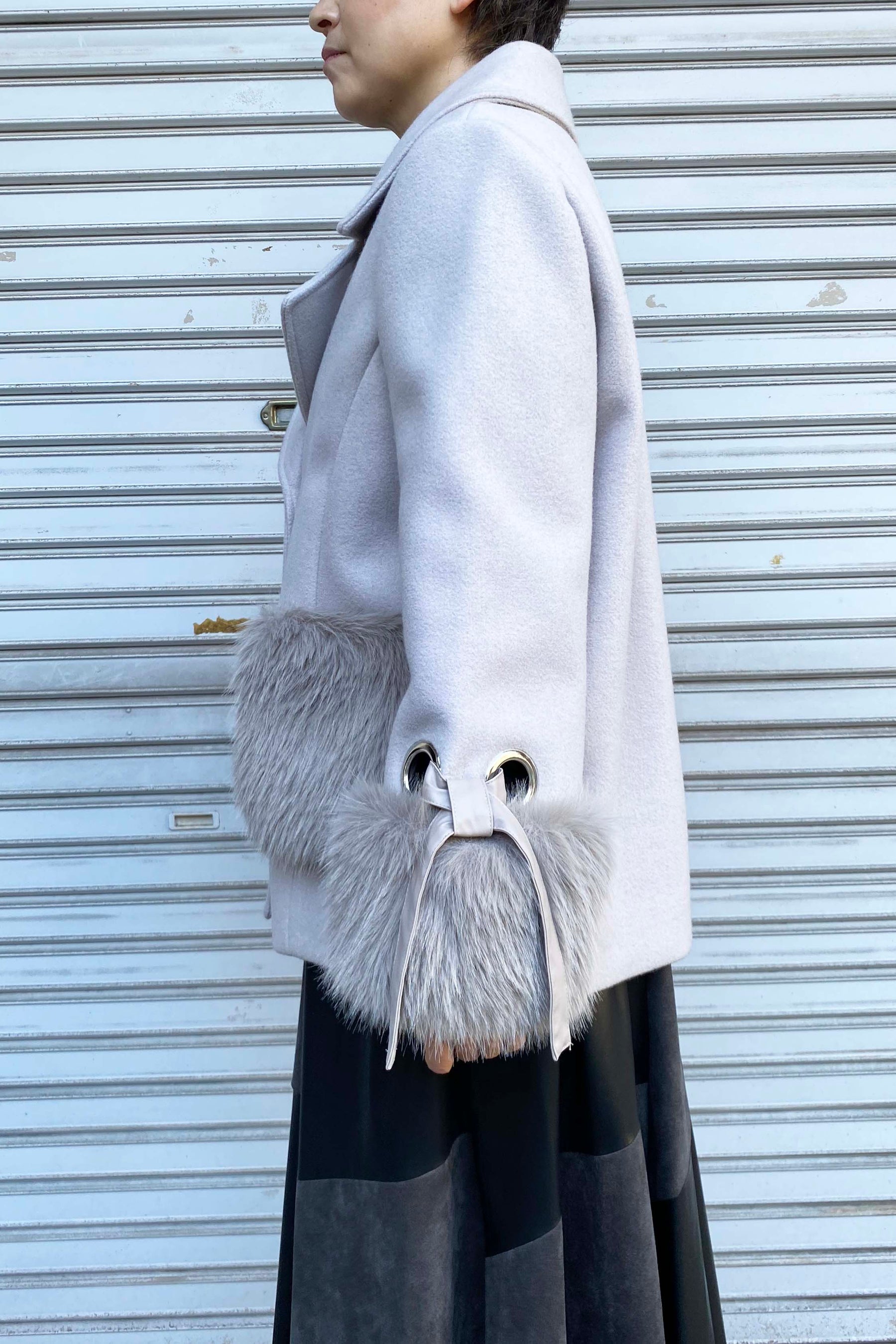 ポケットファーコート