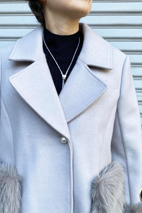 ポケットファーコート