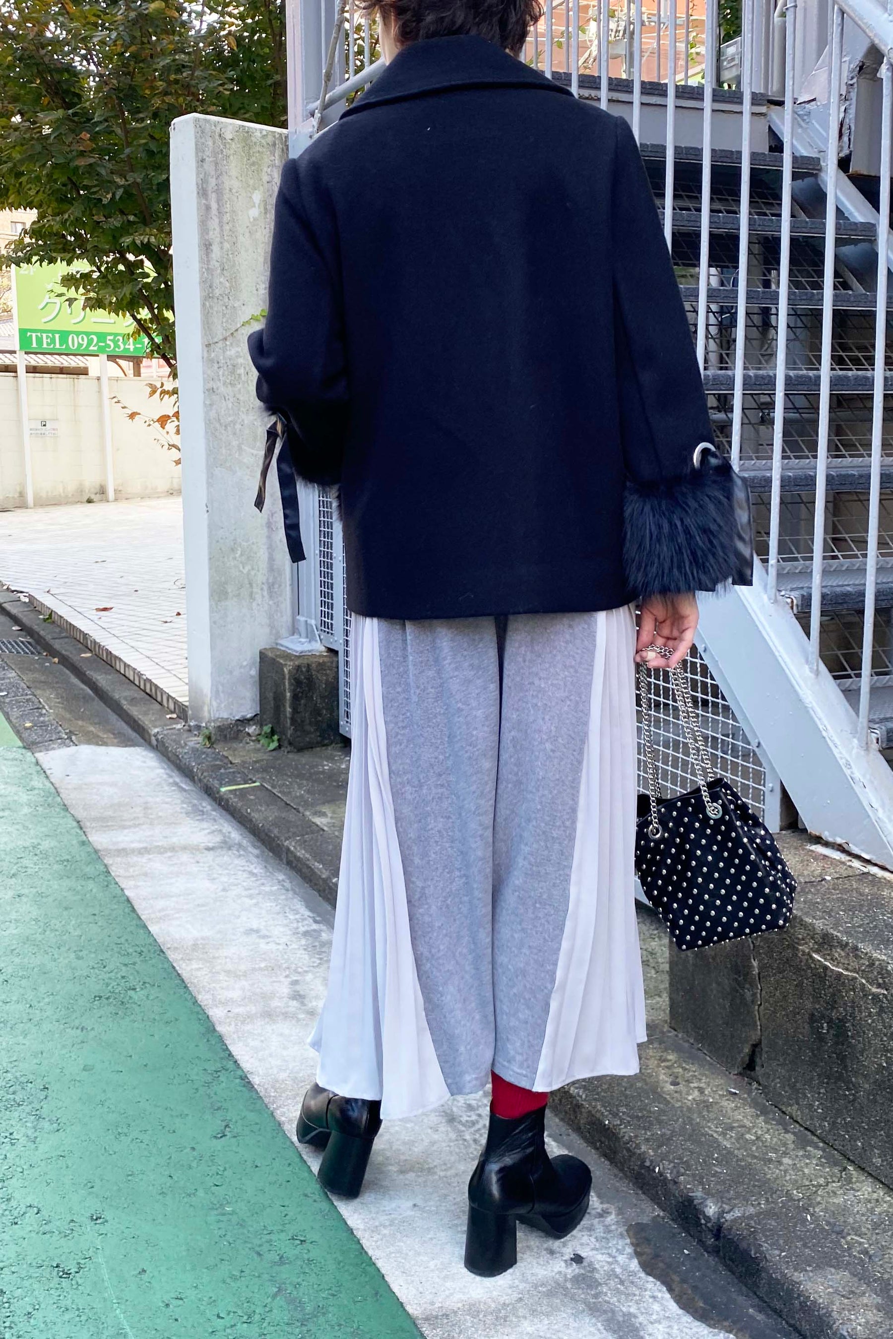 ポケットファーコート