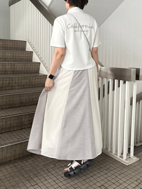 バックロゴカットポロシャツ