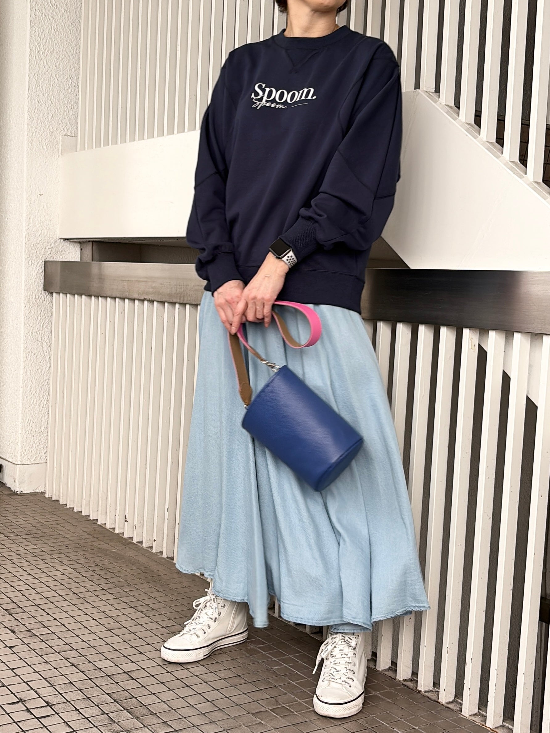 MoNiLE モニーレ　デニムロングスカート 再入荷2【MONILE】モニーレ デニムロングスカート | MANO（マーノ
