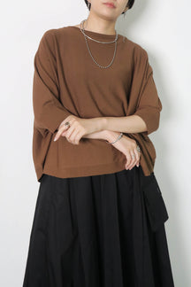 SUGAR ROSE (シュガーローズ) シースルーラウンドネックニット 236500