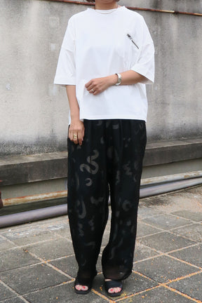 33℃ (サーティスリー) 胸ポケットTee gz504803　オフシロ