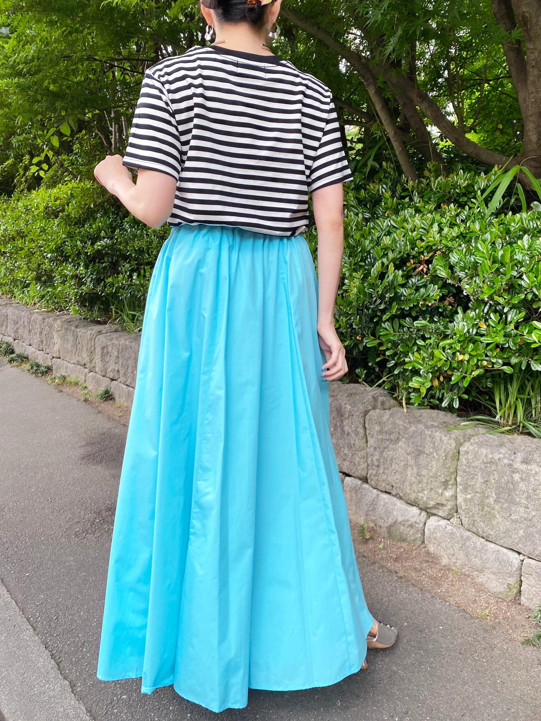 Account PARIS×ボーダーTシャツ