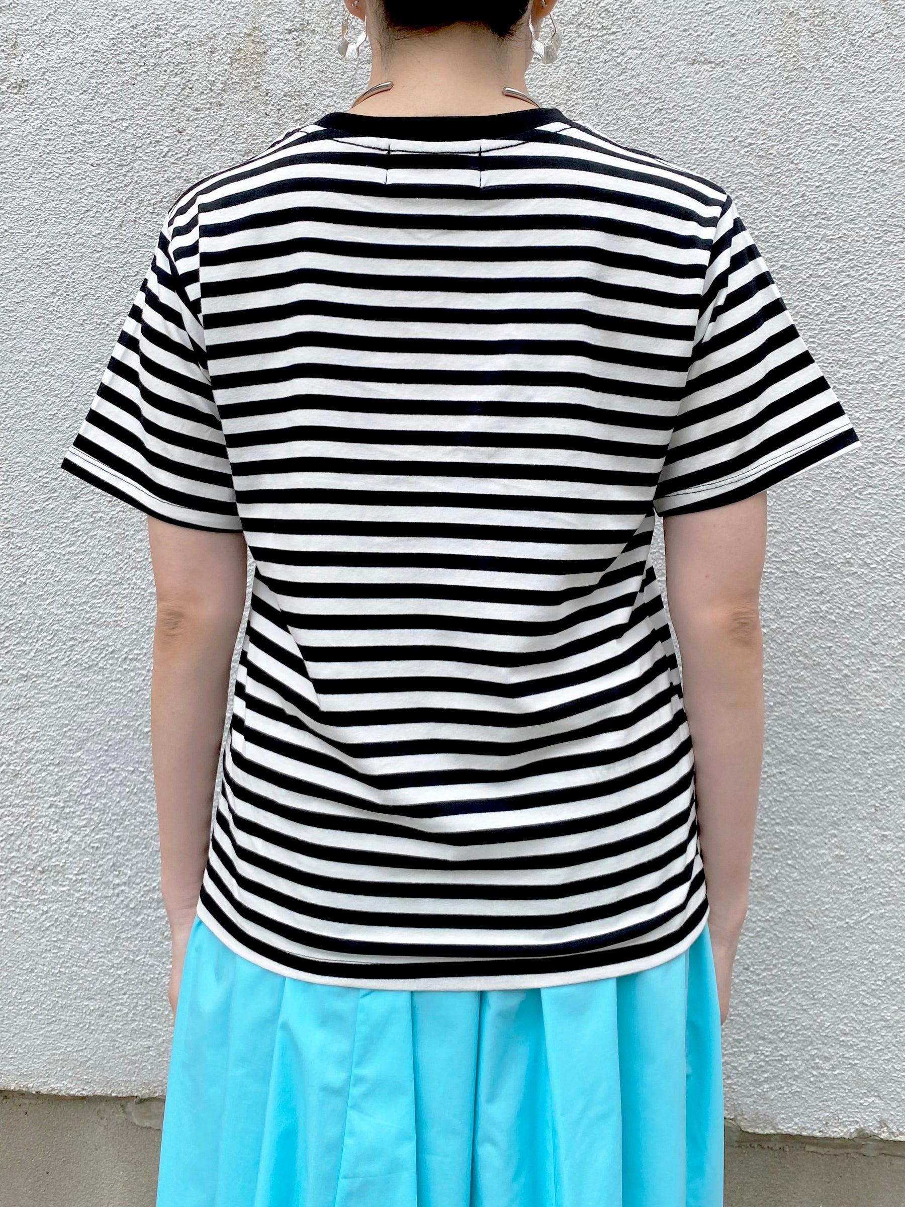 Account PARIS×ボーダーTシャツ