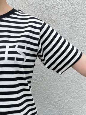 Account PARIS×ボーダーTシャツ