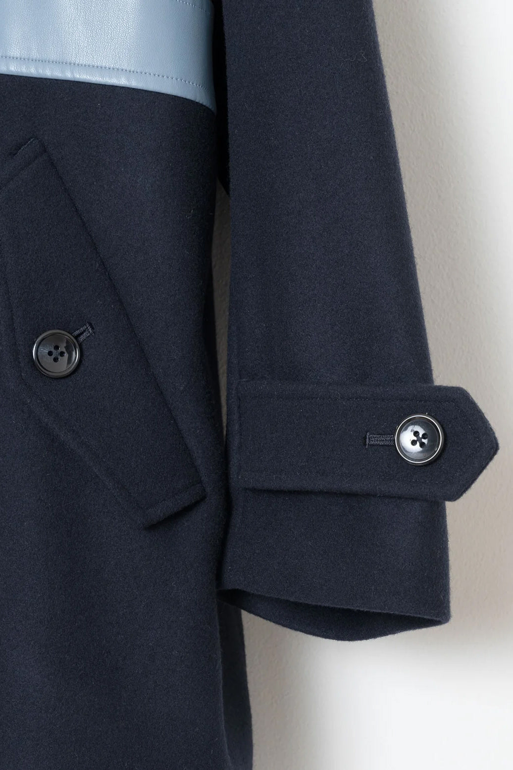 パデットバイカラーPコート