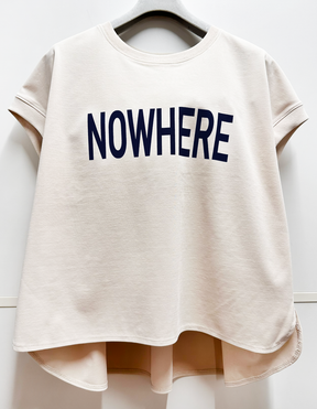ダブルフェイスロゴTシャツ
