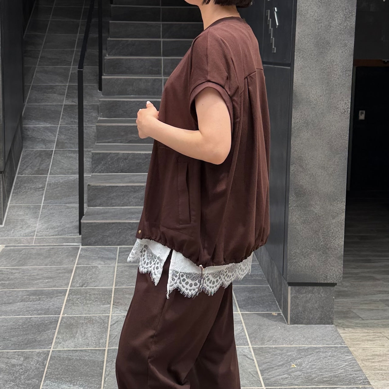 【8/中旬以降順次発送】フライスカーディガン