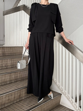 ポケットタックパンツ