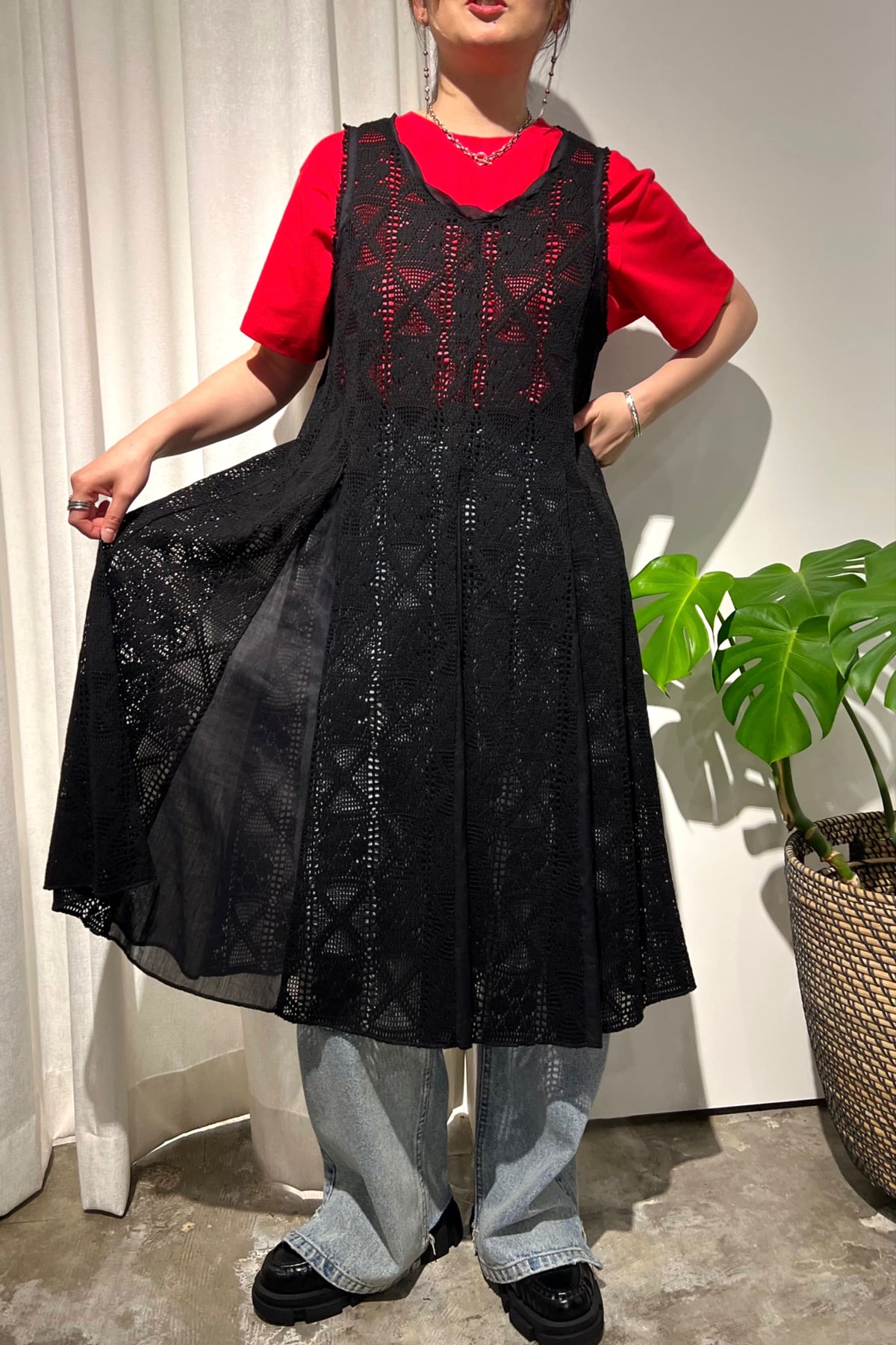 YENN(イエン)クロシェレースドレス y252-51046