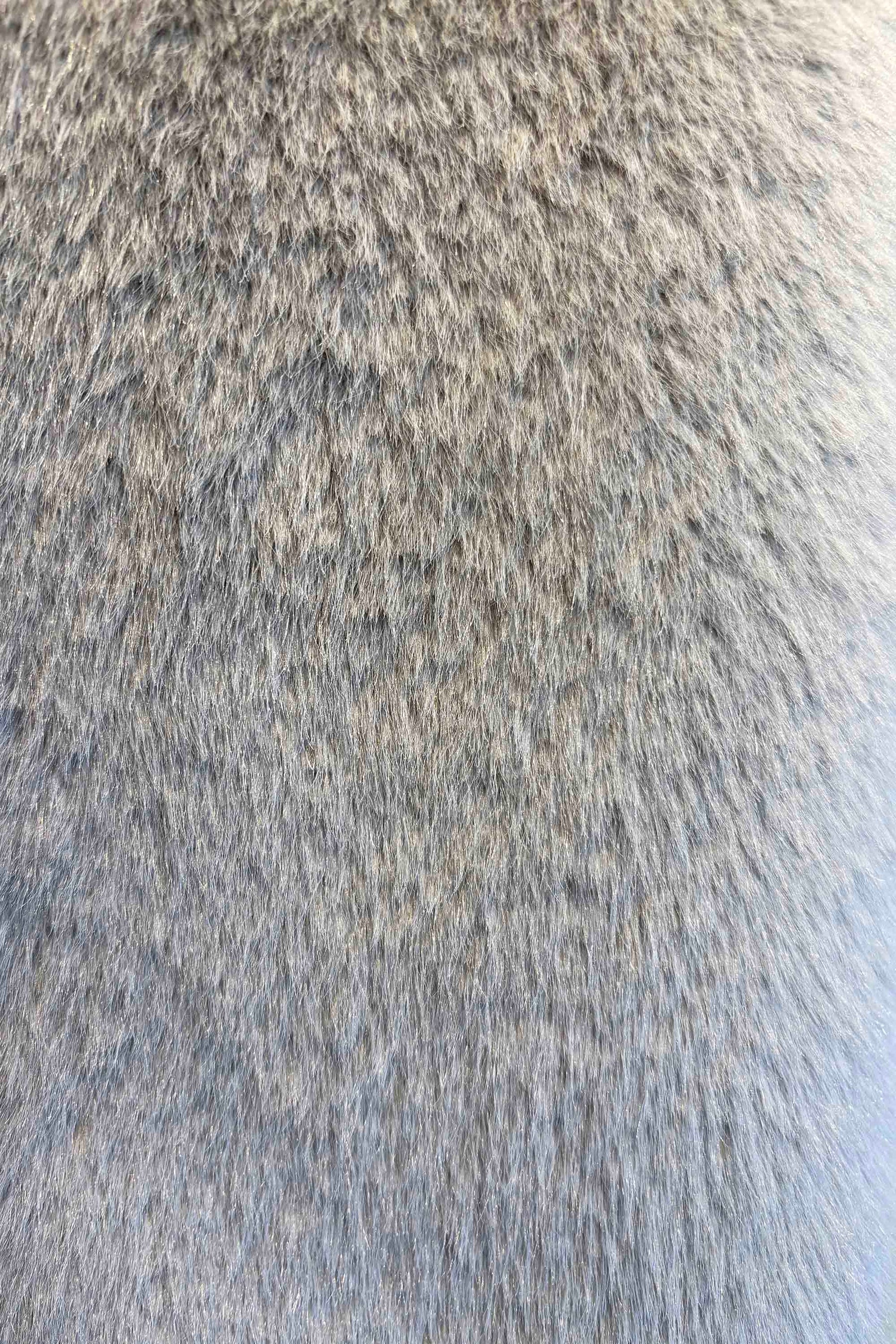 フェイクムートンリバーシブルベスト