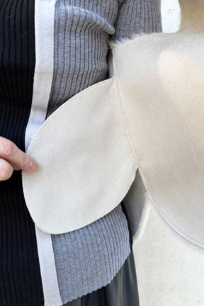 フェイクムートンリバーシブルベスト