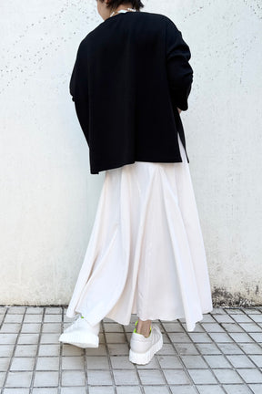 Pラインプリント長袖TOPS