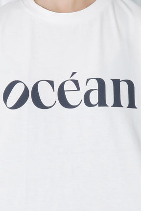 シンプルロゴフレンチTシャツ