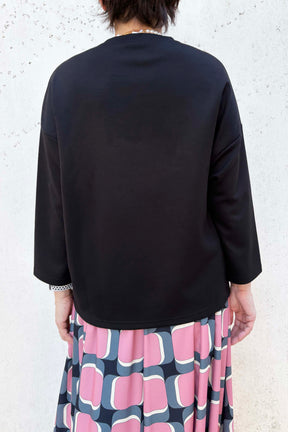 パールリボンドレスツィード長袖TOPS