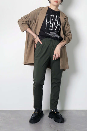 ハイテンションストレッチテーパードパンツ