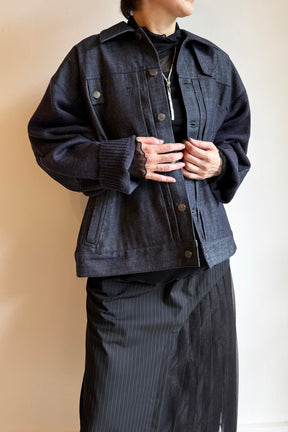 デニムフロントカーデ