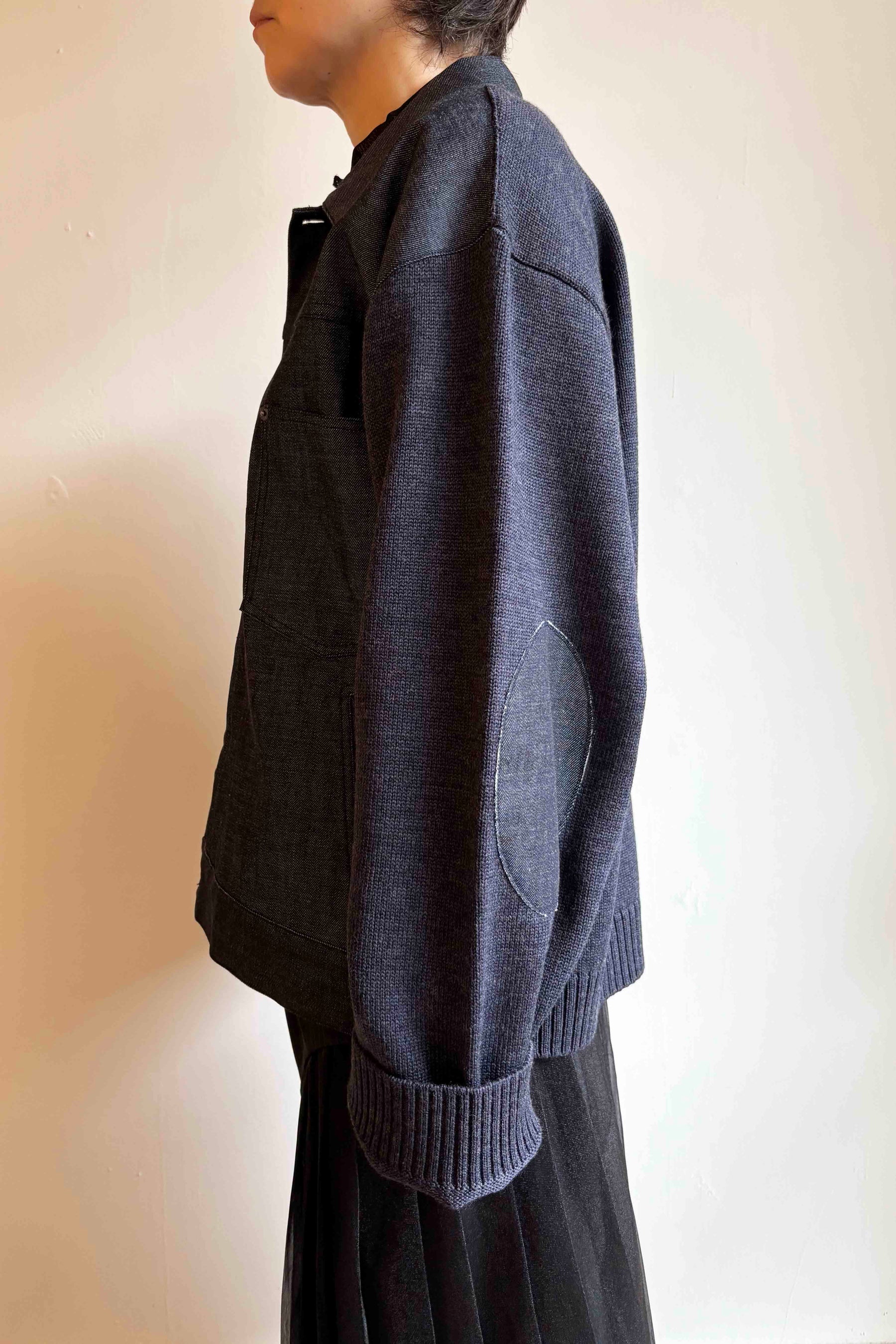 デニムフロントカーデ