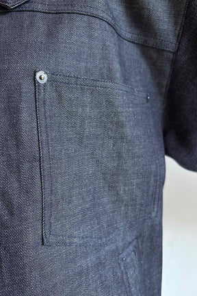 デニムフロントカーデ