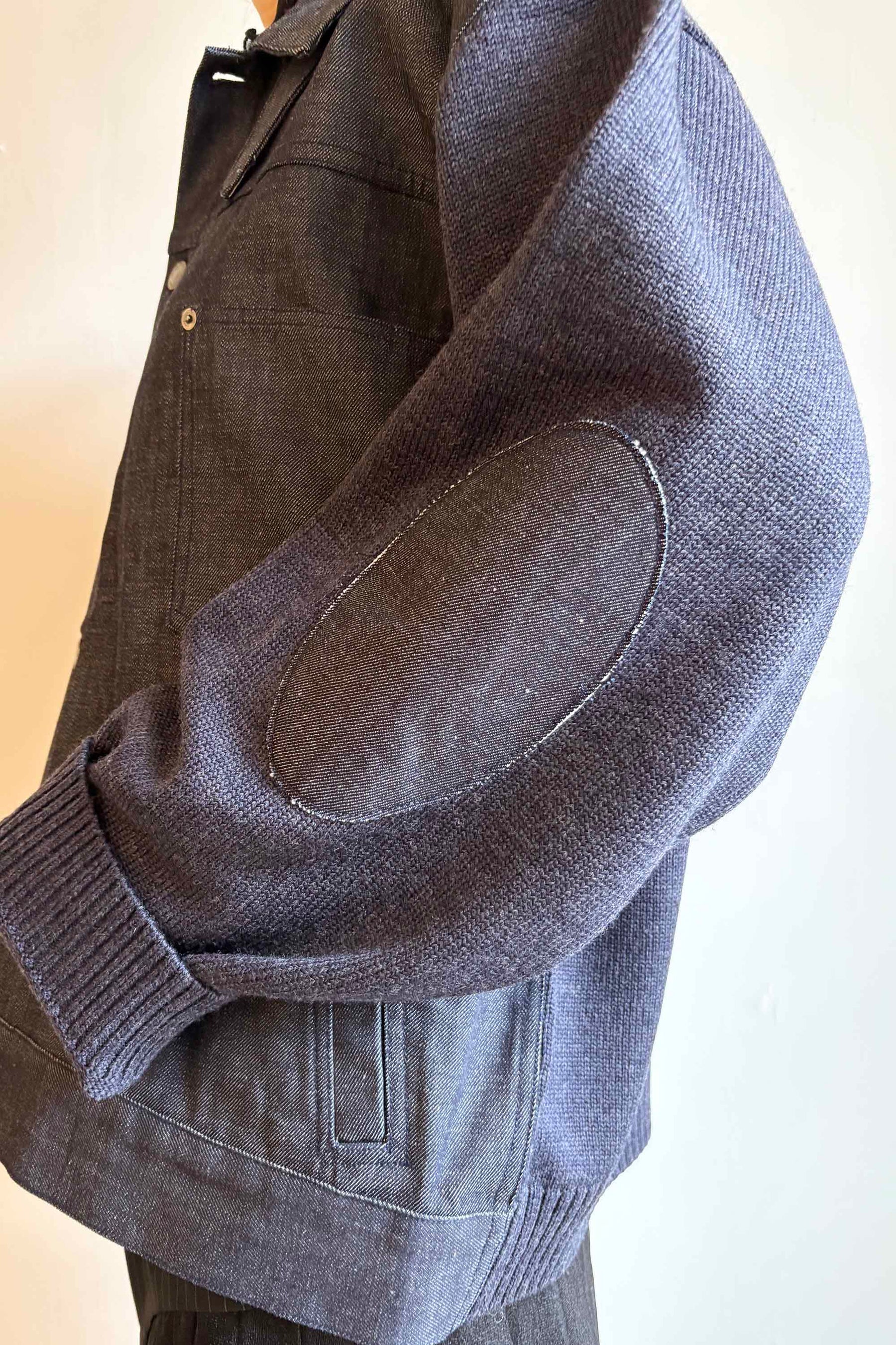 デニムフロントカーデ