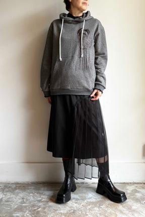 タイムエンブロイダリーパーカー